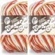 Spinrite Lily Sugar n Cream Yarn Ombres Super Size Sunrise Ombre Pack of 2 Skein