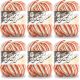 Spinrite Lily Sugar n Cream Yarn Super Size Sunrise Ombre Pack of 6 Skein