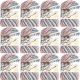 Spinrite Lily Sugar n Cream Yarn Ombres Super Size Seas Ombre Pack of 12 Skein