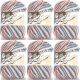 Spinrite Lily Sugar n Cream Yarn Super Size Seas Ombre Pack of 6 Skein