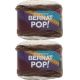 Spinrite Bernat Pop Yarn Hot Chocolate Pack of 2 Skein