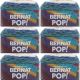 Spinrite Bernat Pop Yarn Birch Bark And Blue Pack of 6 Skein