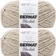 Spinrite Bernat Blanket Big Ball Yarn Almond Pack of 2 Skein