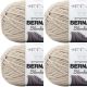 Spinrite Bernat Blanket Big Ball Yarn Almond Pack of 4 Skein