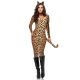 Leg Avenue Women s Cougar Catsuit Costume Leopard Small