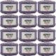 Spinrite Bernat Blanket Stripes Yarn Eggplant Pack of 12 Skein