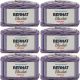 Spinrite Bernat Blanket Stripes Yarn Eggplant Pack of 6 Skein