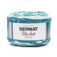 Spinrite Bernat Blanket Stripes Yarn Teal Deal Pack of 2 Skein