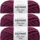 Spinrite Bernat Blanket Extra Yarn Burgundy Plum Pack of 3 Skein
