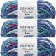 Spinrite Bernat Blanket Extra Yarn Speckled Moonrise Pack of 3 Skein