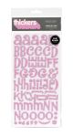 Thickers Alpha Stickers Glitter Foambubblegum 2 Sheets