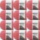 Spinrite Bernat Blanket Big Ball Yarn Terracotta Rose Pack of 12 Skein