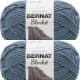 Spinrite Bernat Blanket Big Ball Yarn Stormy Green Pack of 2 Skein