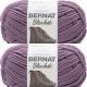 Spinrite Bernat Blanket Big Ball Yarn Shadow Purple Pack of 2 Skein