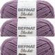 Spinrite Bernat Blanket Big Ball Yarn Shadow Purple Pack of 3 Skein