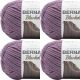 Spinrite Bernat Blanket Big Ball Yarn Shadow Purple Pack of 4 Skein