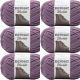 Spinrite Bernat Blanket Big Ball Yarn Shadow Purple Pack of 6 Skein