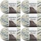 Spinrite Bernat Blanket Big Ball Yarn Sunshine Green Pack of 6 Skein