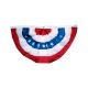 American Flag Bunting 48 X 25 Inches