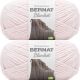 Spinrite Bernat Blanket Big Ball Yarn Blush Pink Pack of 2 Skein