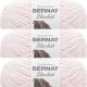 Spinrite Bernat Blanket Big Ball Yarn Blush Pink Pack of 3 Skein