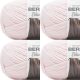 Spinrite Bernat Blanket Big Ball Yarn Blush Pink Pack of 4 Skein