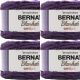 Spinrite Bernat Blanket Ombre Yarn Eggplant Ombre Pack of 4 Skein
