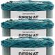 Spinrite Bernat Blanket Ombre Yarn Ocean Teal Ombre Pack of 3 Skein