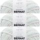 Spinrite Bernat Blanket Twist Yarn Beachcomber Pack of 3 Skein