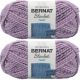 Spinrite Bernat Blanket Twist Yarn Purple Haze Pack of 2 Skein