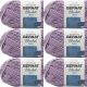 Spinrite Bernat Blanket Twist Yarn Purple Haze Pack of 6 Skein
