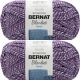 Spinrite Bernat Blanket Twist Yarn Grape Kiss Pack of 2 Skein