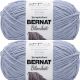 Spinrite Bernat Blanket Big Ball Yarn Cornflower Pack of 2 Skein