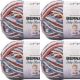 Spinrite Bernat Baby Blanket Big Ball Yarn Button Roses Pack of 4 Skein