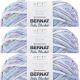 Spinrite Bernat Baby Blanket Big Ball Yarn Posey Purple Pack of 3 Skein