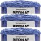 Spinrite Bernat Baby Blanket Dappled Yarn Wandering Blue Pack of 3 Skein