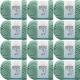 Spinrite Bernat Baby Blanket Big Ball Yarn Misty Jungle Green Pack of 12 Skein