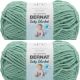 Spinrite Bernat Baby Blanket Big Ball Yarn Misty Jungle Green Pack of 2 Skein