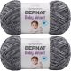 Spinrite Bernat Baby Velvet Big Ball Yarn Vapor Gray Pack of 2 Skein
