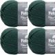 Spinrite Patons Classic Wool Yarn Pine Pack of 4 Skein