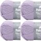 Spinrite Patons Classic Wool Yarn Lavender Pack of 4 Skein