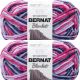 Spinrite Bernat Blanket Big Ball Yarn Tourmaline Pack of 2 Skein