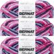 Spinrite Bernat Blanket Big Ball Yarn Tourmaline Pack of 3 Skein
