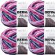 Spinrite Bernat Blanket Big Ball Yarn Tourmaline Pack of 4 Skein