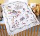Bucilla Baby Stamped Cross Stitch Crib Ensembles Mary Engelbreit Mother Goose Crib Cove