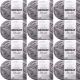 Spinrite Bernat Blanket Big Ball Yarn Ashen Titanium Pack of 12 Skein