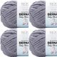 Spinrite Bernat Baby Blanket Big Ball Yarn Mountain Mist Pack of 4 Skein
