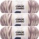 Spinrite Caron Jumbo Print Yarn Gravel Pack of 3 Skein