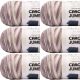 Spinrite Caron Jumbo Print Yarn Gravel Pack of 6 Skein