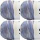 Spinrite Caron Jumbo Print Yarn Harbor Mist Pack of 4 Skein